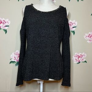 Juice Couture Cold Shoulders,Long sleeves Top. O-10